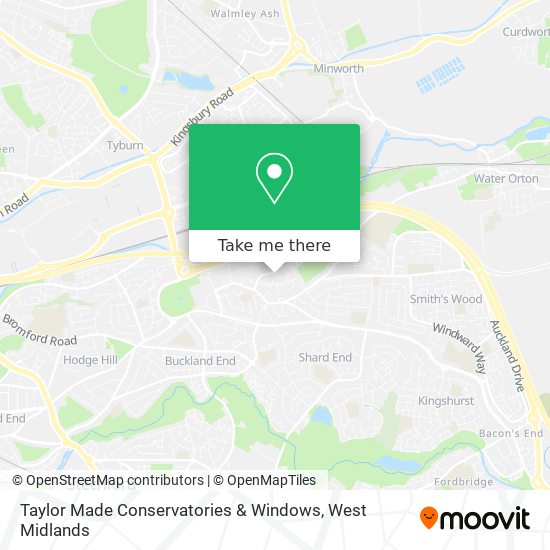 Taylor Made Conservatories & Windows map