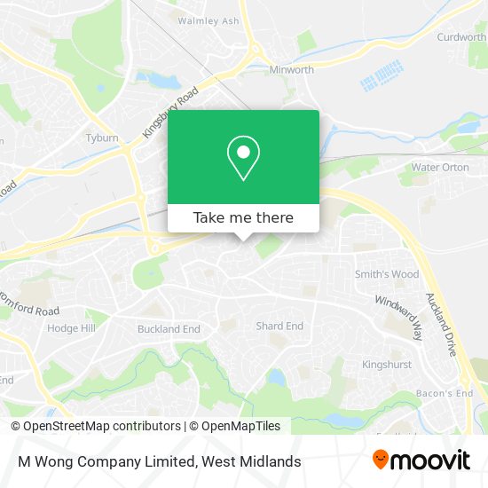 M Wong Company Limited map