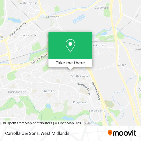 Carroll,F J,& Sons map