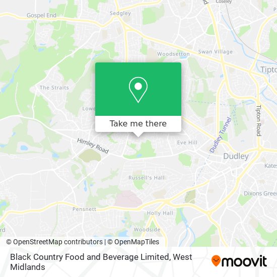 Black Country Food and Beverage Limited map