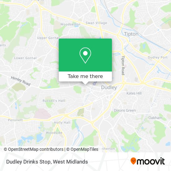 Dudley Drinks Stop map