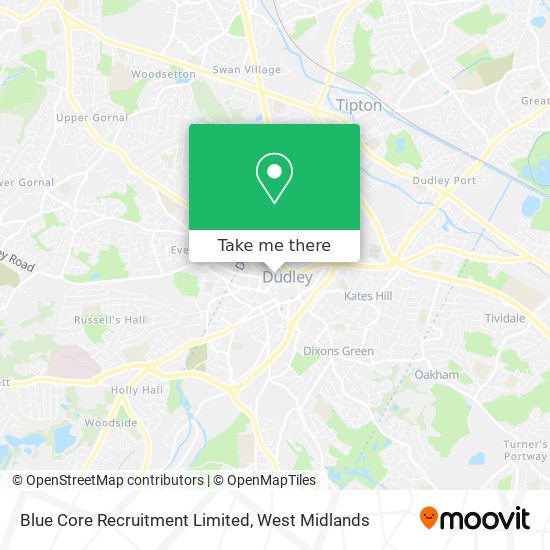 Blue Core Recruitment Limited map