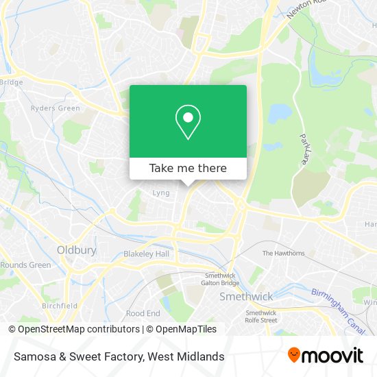 Samosa & Sweet Factory map
