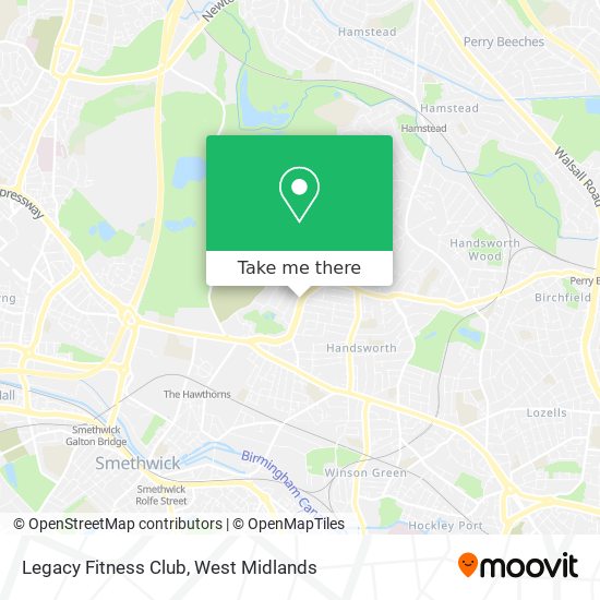 Legacy Fitness Club map