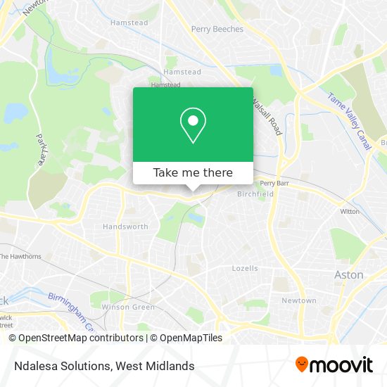 Ndalesa Solutions map