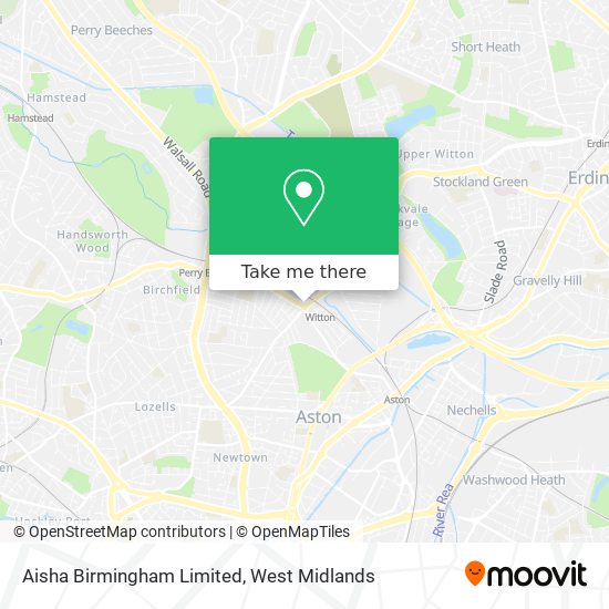 Aisha Birmingham Limited map