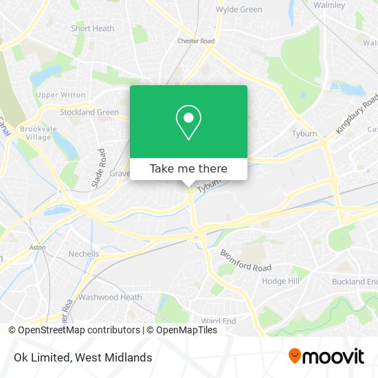 Ok Limited map