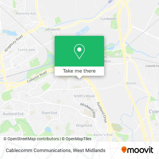 Cablecomm Communications map