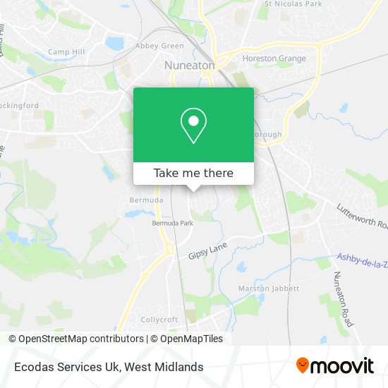 Ecodas Services Uk map