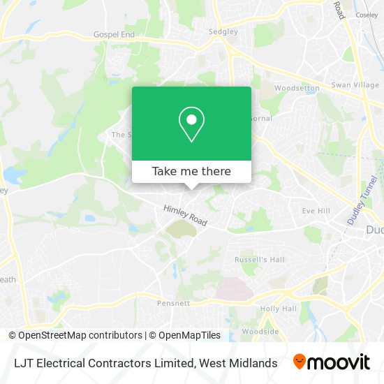 LJT Electrical Contractors Limited map