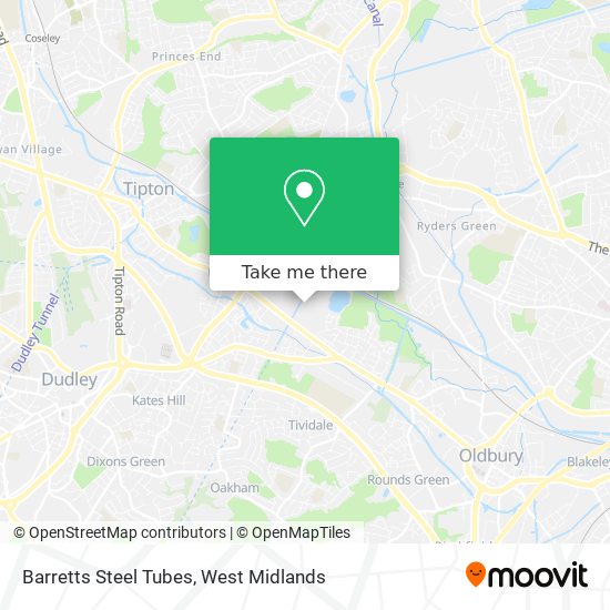 Barretts Steel Tubes map