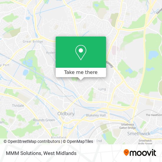 MMM Solutions map