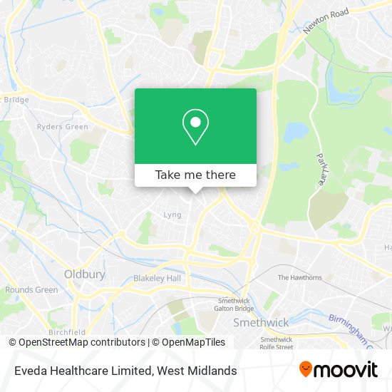 Eveda Healthcare Limited map