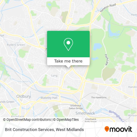 Brit Construction Services map