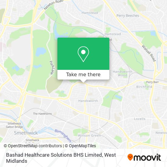 Bashad Healthcare Solutions BHS Limited map