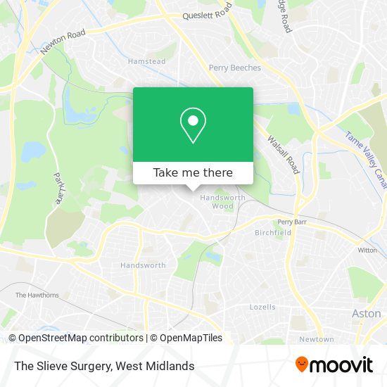 The Slieve Surgery map
