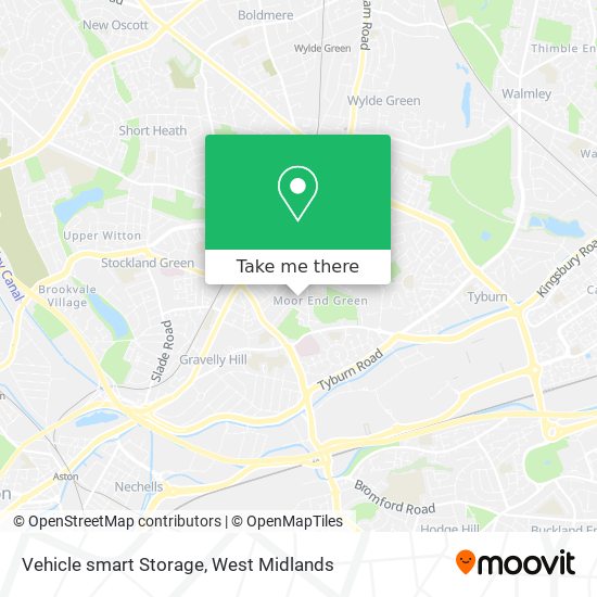 Vehicle smart Storage map