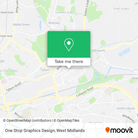 One Stop Graphics Design map