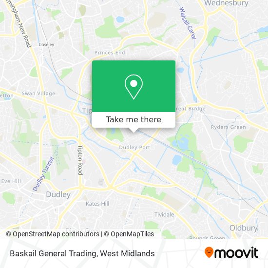 Baskail General Trading map