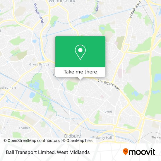 Bali Transport Limited map