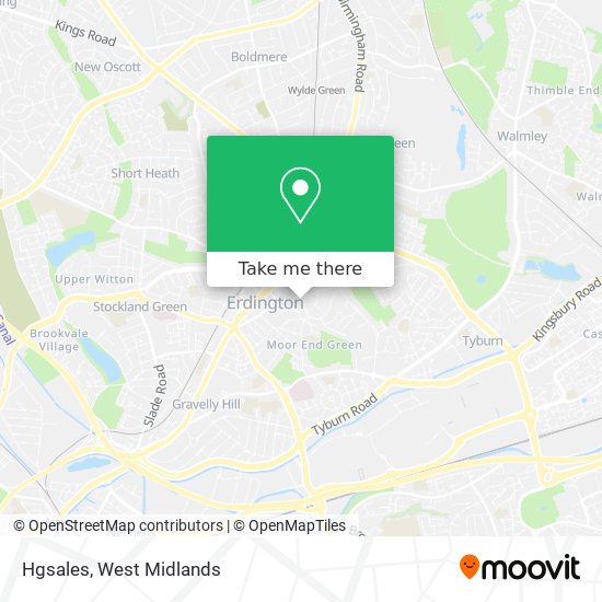 Hgsales map
