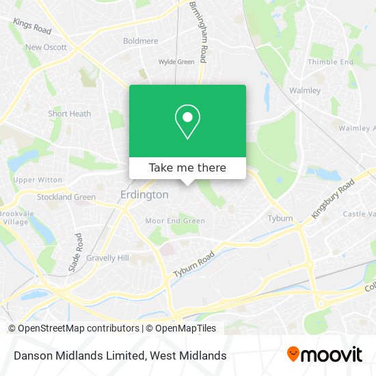Danson Midlands Limited map