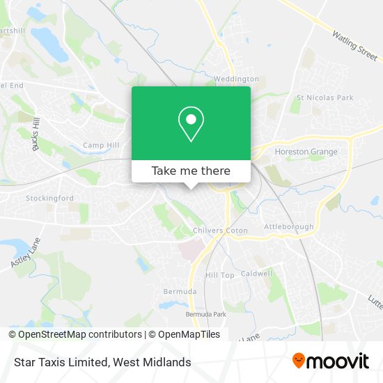 Star Taxis Limited map
