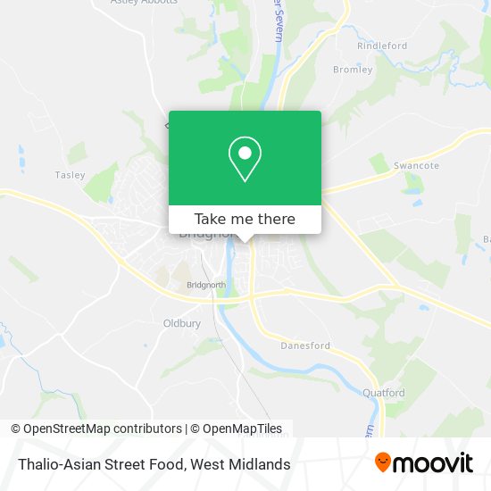 Thalio-Asian Street Food map