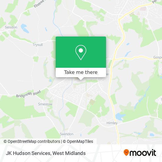 JK Hudson Services map