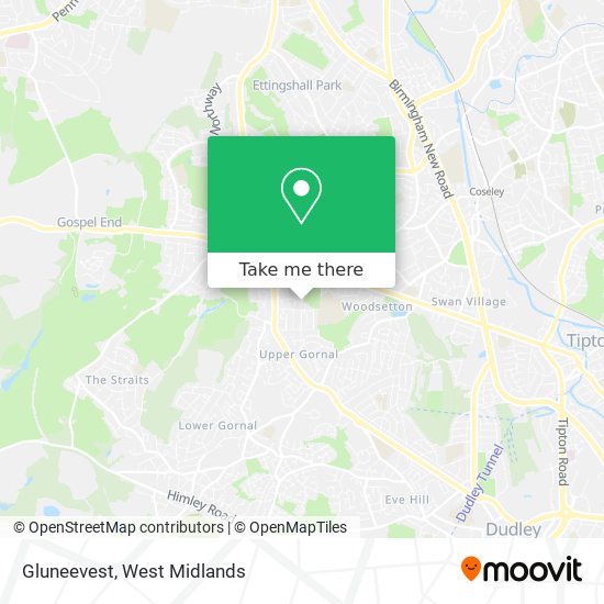 Gluneevest map