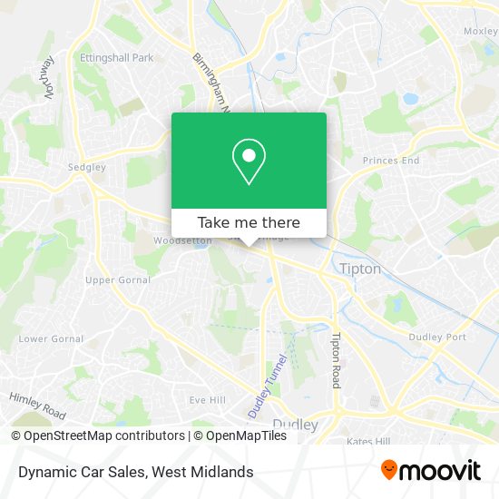 Dynamic Car Sales map