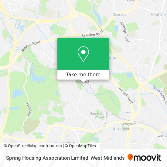 Spring Housing Association Limited map