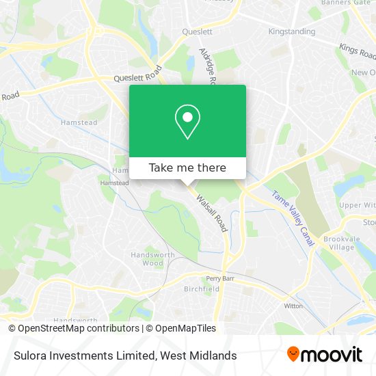 Sulora Investments Limited map