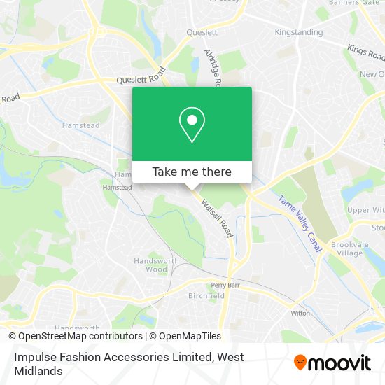 Impulse Fashion Accessories Limited map