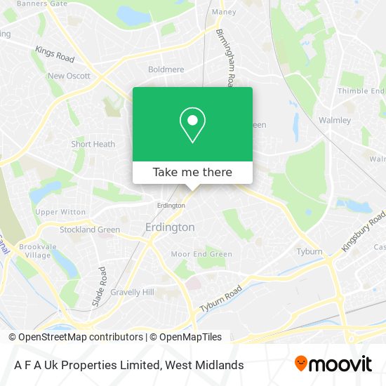 A F A Uk Properties Limited map