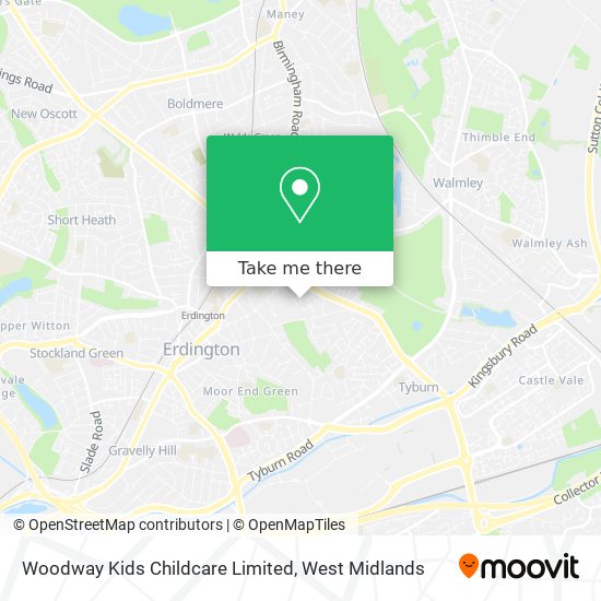 Woodway Kids Childcare Limited map