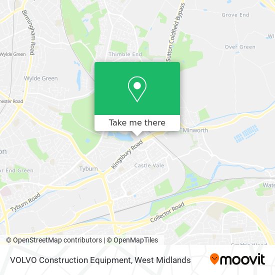 VOLVO Construction Equipment map