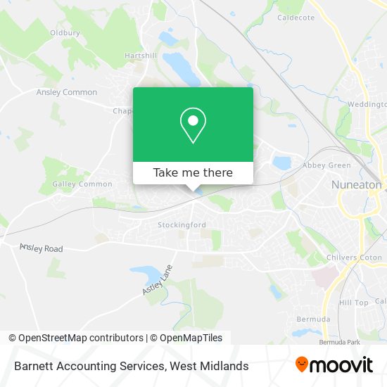 Barnett Accounting Services map