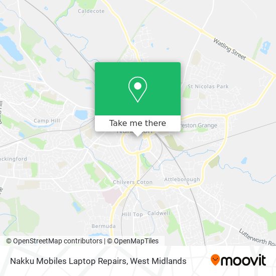Nakku Mobiles Laptop Repairs map
