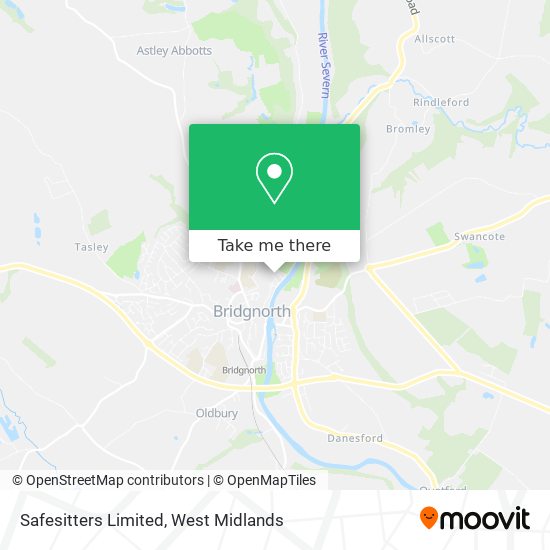Safesitters Limited map