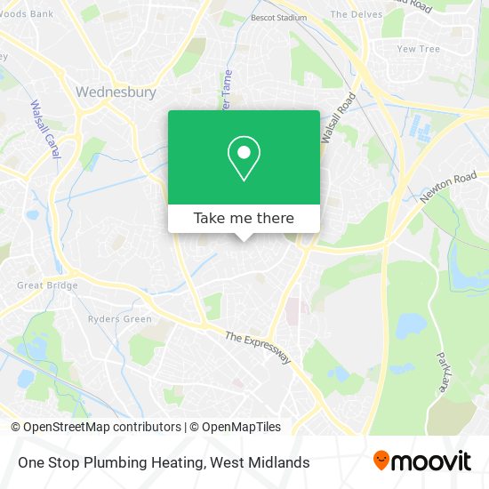 One Stop Plumbing Heating map