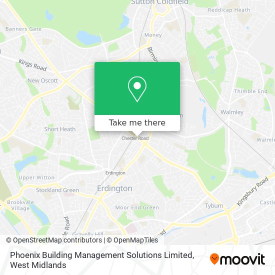 Phoenix Building Management Solutions Limited map