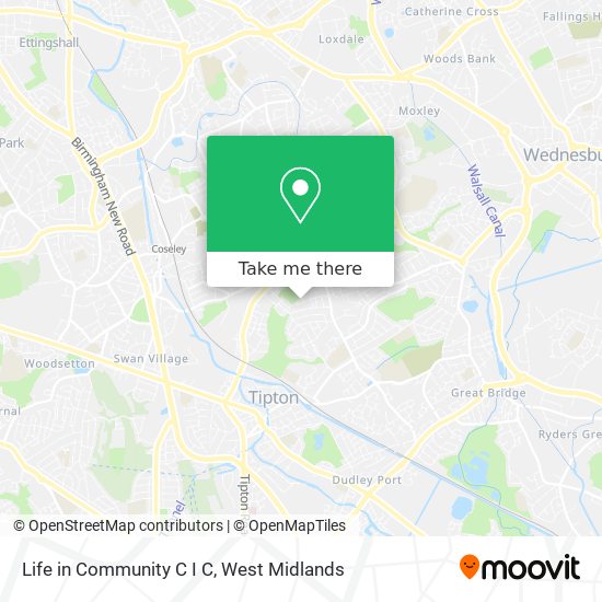 Life in Community C I C map