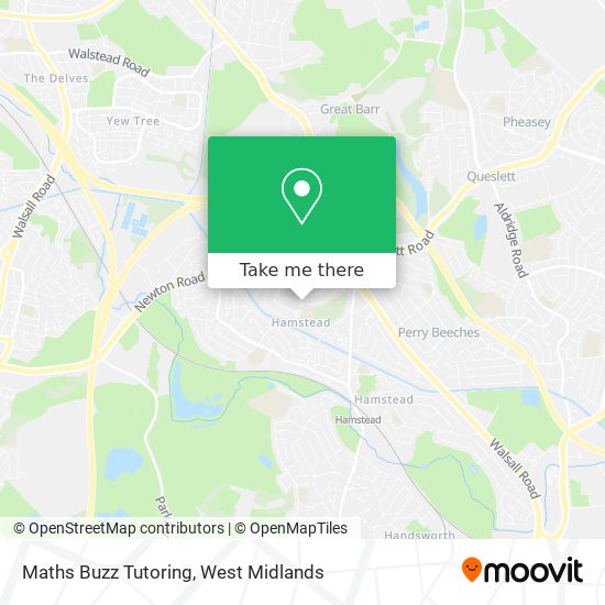 Maths Buzz Tutoring map