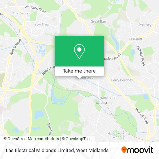 Las Electrical Midlands Limited map