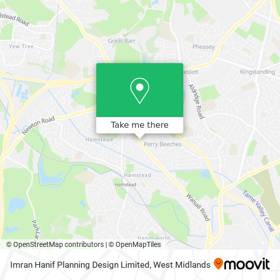 Imran Hanif Planning Design Limited map