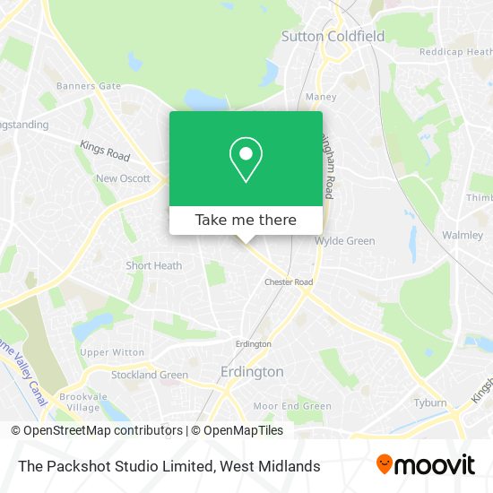 The Packshot Studio Limited map