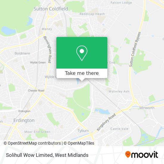Solihull Wow Limited map