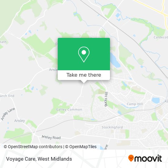 Voyage Care map
