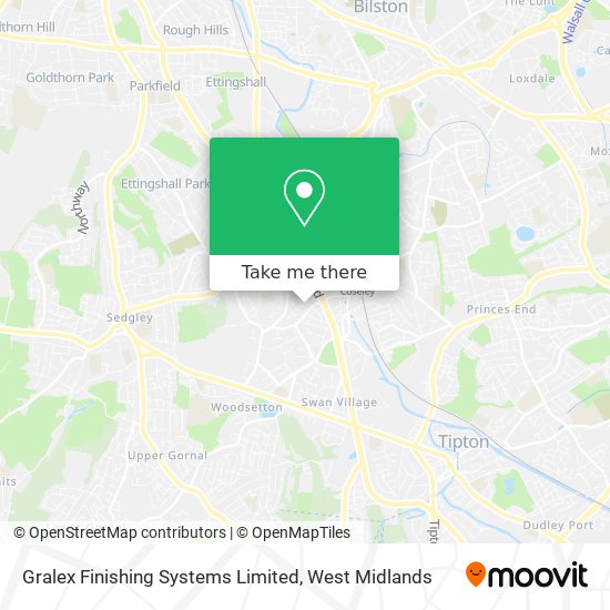 Gralex Finishing Systems Limited map